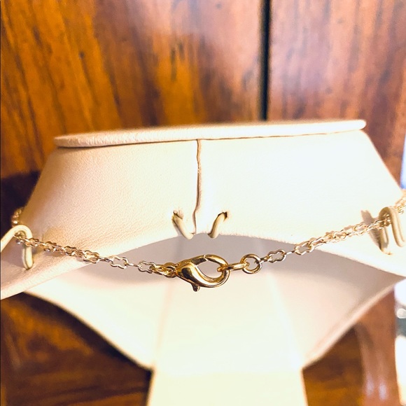 Turquoise Chip And Stone Pendant Necklace - Picture 3 of 3